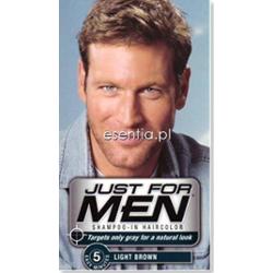 Just For Men - odsiwiacz do włosów dla mężczyzn, 66 ml H25 |  Jasny Brązowy
