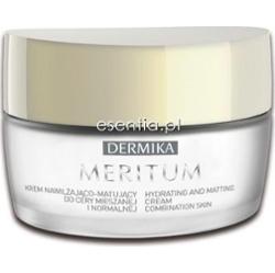 Dermika Meritum Krem nawilżająco - matujący z optycznym reduktorem połysku skóry 50 ml