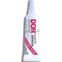 Donegal akcesoria do makijażu Wodoodporny klej do rzęs czarny 7 g [9150]