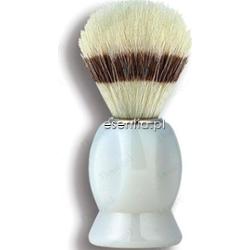 Donegal pędzle do golenia Pędzel z naturalnego włosia na białej rączce [9519]