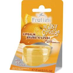 Fruttini Milky Orange Balsam do ust Pomarańczowo - mleczny 15 ml