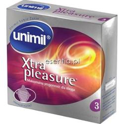 Unimil  Prezerwatywy Xtra Pleasure op. / 3 szt.