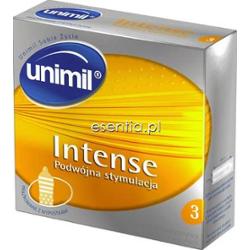Unimil  Prezerwatywy Intense op. / 3 szt.