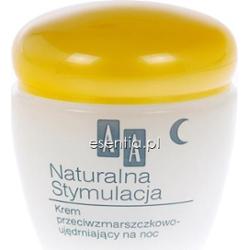 AA Cosmetics Naturalna Stymulacja Krem przeciwzmarszczkowo - ujędrniający na noc 50 ml