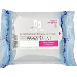 AA Cosmetics Intymna Chusteczki do higieny intymnej Soft op. / 20 szt.