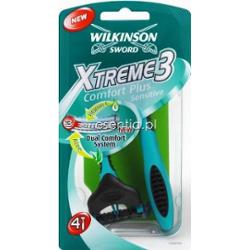 Wilkinson Xtreme 3 Comfort Plus Sensitive - Maszynka do golenia op. / 4 szt.
