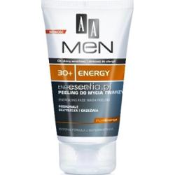 AA Cosmetics  AA MEN Energy 30+ Energizujący peeling do mycia twarzy 150 ml