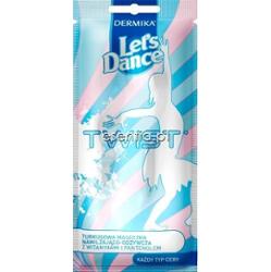 Dermika Let's Dance Twist - Turkusowa maseczka nawilżająco - odżywcza z witaminami i pantenolem 10 ml