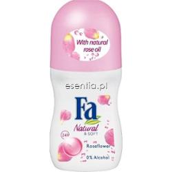 FA Natural & Soft Dezodorant w kulce Rose 50 ml