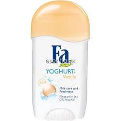 FA Yoghurt Fresh Vanilla Dezodorant antyperspiracyjny w sztyfcie 50 ml