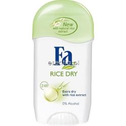 FA Rice Dry Dezodorant antyperspiracyjny w sztyfcie Ryż 50 ml