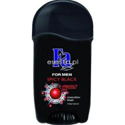 FA FA for Men Spicy Black X-Protect Dezodorant w sztyfcie dla mężczyzn 50 ml