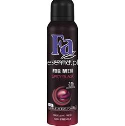 FA FA for Men Spicy Black Dezodorant w sprayu dla mężczyzn 150 ml