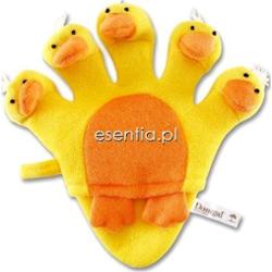 Donegal  Dziecięca rękawica kąpielowa kurczaczki [6002/2]