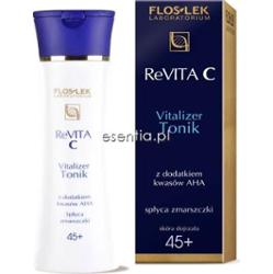 Flos-Lek ReVITA C 45+ Vitalizer Tonik z dodatkiem kwasów AHA 150 ml