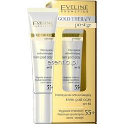 Eveline Gold Therapy Prestige 55+ Intensywnie odbudowujący krem pod oczy SPF 15 15 ml