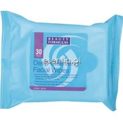 Beauty Formulas Clear Skin Chusteczki głęboko oczyszczające op. / 30 szt.