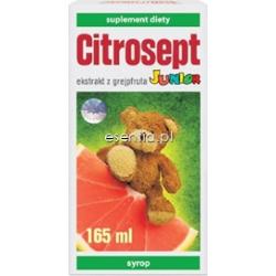 Citrosept  Ekstrakt z grejpfruta w syropie Junior 165 ml