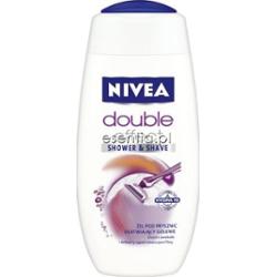 NIVEA Shower Double Effect Żel pod prysznic ułatwiający golenie 250 ml