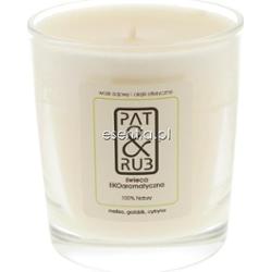 Pat&Rub by Kinga Rusin Ekoaromaty Świeca ekoaromatyczna melisa, goździk, cytryna 200 ml