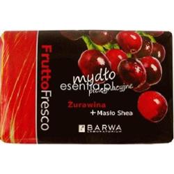 Barwa Frutto Fresco Mydło pielęgnacyjne Żurawina + Masło Shea 100 g