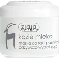 Ziaja kozie mleko Maska do rąk i paznokci odżywczo wybielająca 75 ml