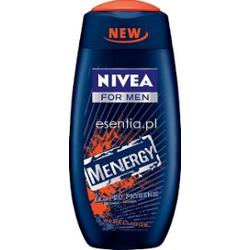 NIVEA MEN Menergy Żel pod prysznic do ciała i włosów Rebellious 250 ml
