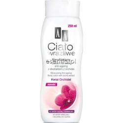 AA Cosmetics Ciało Wrażliwe Nawilżający balsam do ciała anti-ageing Kwiat Orchidei 250 ml