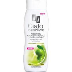 AA Cosmetics Ciało Wrażliwe Odżywczy balsam do ciała Oliwkowa Gładkość 250 ml