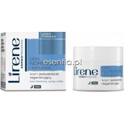 Lirene Cera Normalna i Mieszana Krem jedwabiście regenerujący na noc 50 ml