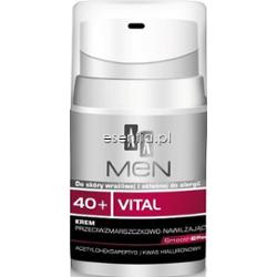 AA Cosmetics  AA MEN Vital 40+ Krem przeciwzmarszczkowo - nawilżający 50 ml