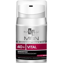AA Cosmetics  AA MEN Vital 40+ Koncentrat przeciwzmarszczkowy 50 ml