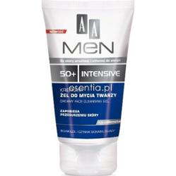 AA Cosmetics  AA MEN Intensive 50+ Kremowy żel do mycia twarzy 150 ml