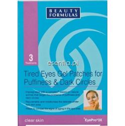 Beauty Formulas Clear Skin Żelowe płatki pod opuchnięte oczy op. / 3 szt.