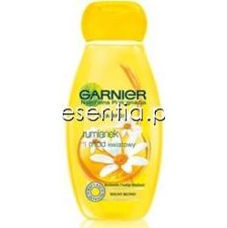 Garnier Naturalna Pielęgnacja Szampon do włosów blond Rumianek i Miód 