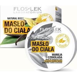 Flos-Lek Natural Body Masło do ciała wanilia czekolada 240 ml