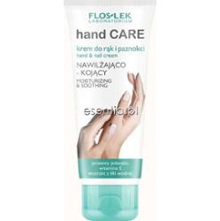 Flos-Lek Hand Care Krem do rąk i paznokci nawilżająco - kojący z proteinami jedwabiu 100 ml