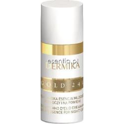 Dermika Gold 24k Krem-Maska Esencja Młodości pod oczy i na powieki 15 ml