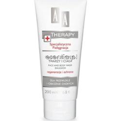 AA Therapy Specjalistyczna Pielęgnacja Emulsja do mycia ciała i twarzy 200 ml