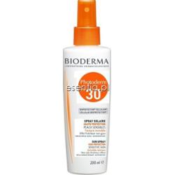 Bioderma Photoderm Photoderm Spray SPF 30 Ochronny spray dla skóry wrażliwej i jasnej 200 ml