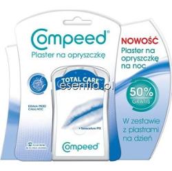 Compeed  Total Care zestaw plastrów na opryszczkę na DZIEŃ i na NOC 