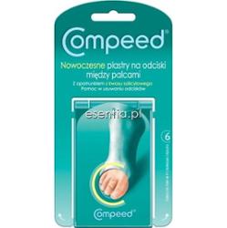 Compeed  Nowoczesne plastry na odciski między palcami z opatrunkiem z kwasu salicylowego op. / 6 szt.