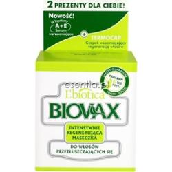 L'Biotica BIOVAX Intensywnie regenerująca maseczka do włosów przetłuszczających się 250 ml