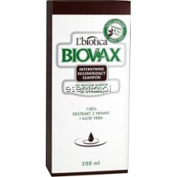 L'Biotica BIOVAX Intensywnie regenerujący szampon do włosów słabych ze skłonnością do wypadania 200 ml