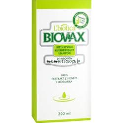 L'Biotica BIOVAX Intensywnie regenerujący szampon do włosów przetłuszczających się 200 ml