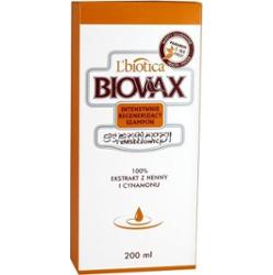 L'Biotica BIOVAX Intensywnie regenerujący szampon do włosów suchych i zniszczonych 200 ml