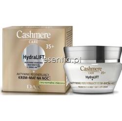 Cashmere Cashmere Care 35+ Aktywnie regenerujący krem-mat na noc - cera normalna i mieszana 