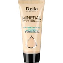 Delia Mineral Velvet Skin Mineralny fluid trwale matujący 35 ml
