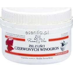 Farm-Vix  Żel z liści czerwonych winogron 350 g