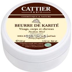 Cattier  Masło Karite o zapachu miodu 100 g